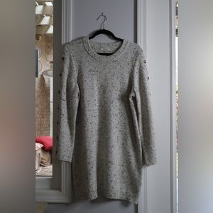 Madewell gray sweater dress